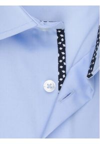 Seidensticker Koszula 01.653760 Niebieski Slim Fit. Kolor: niebieski. Materiał: bawełna #5