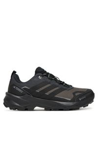 Adidas - adidas Trekkingi Terrex Skychaser AX5 GORE-TEX JQ2222 Szary. Kolor: szary. Materiał: materiał #1