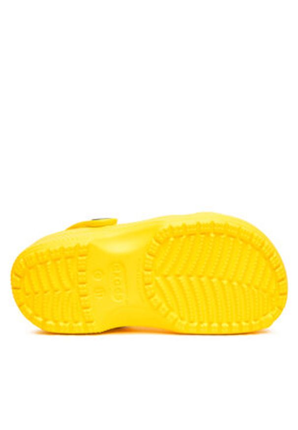 Crocs Klapki Classic Clog K 206991 Żółty. Kolor: żółty