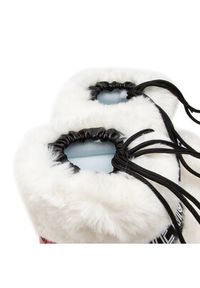 Love Moschino - LOVE MOSCHINO Śniegowce JA24432G0FIT210A Biały. Kolor: biały. Materiał: materiał #4