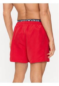 Emporio Armani Underwear Szorty kąpielowe 211740 4R432 00774 Czerwony Regular Fit. Kolor: czerwony. Materiał: syntetyk #3