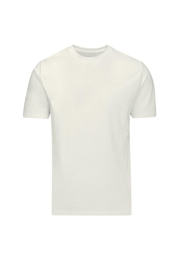 MANTIS - Męska Koszulka Essential Heavyweight. Kolor: beżowy. Sport: turystyka piesza