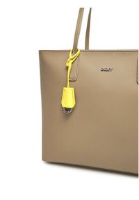 DKNY Torebka R44AYI42 Brązowy. Kolor: brązowy. Materiał: skórzane #5