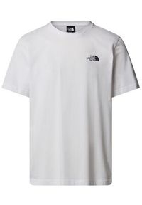 The North Face T-Shirt Vertical NF0A8EE7 Biały Regular Fit. Kolor: biały. Materiał: bawełna #3