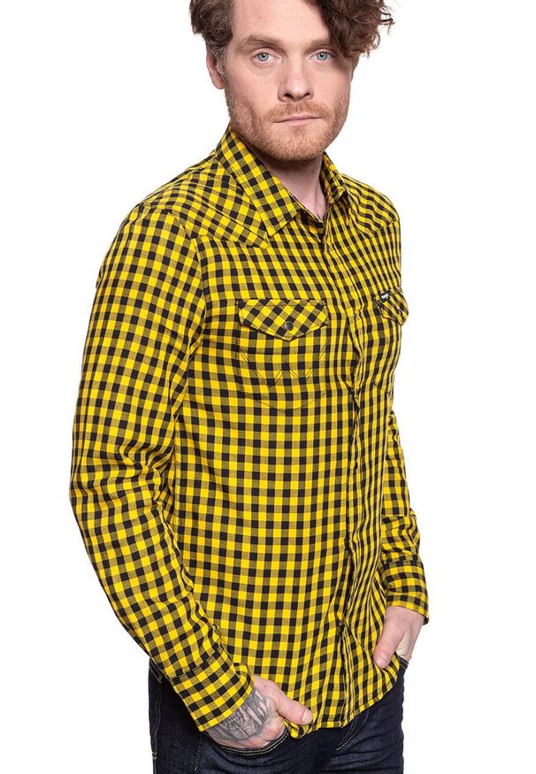 Wrangler - WRANGLER LS WESTERN SHIRT GOLDEN ROD W5F03OX1K 112130106