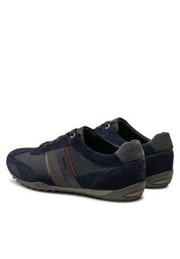 Geox Sneakersy U Wells C U52T5C 022ME CF47J Granatowy. Kolor: niebieski. Materiał: materiał