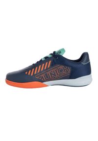 Buty piłkarskie męskie Munich Rondo 05. Zapięcie: sznurówki. Kolor: niebieski. Materiał: tkanina, materiał, skóra, syntetyk. Szerokość cholewki: normalna. Sport: piłka nożna