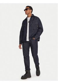 G-Star RAW - G-Star Raw Jeansy Contor 3D D27222-D316 Granatowy Slim Fit. Kolor: niebieski. Materiał: bawełna #5