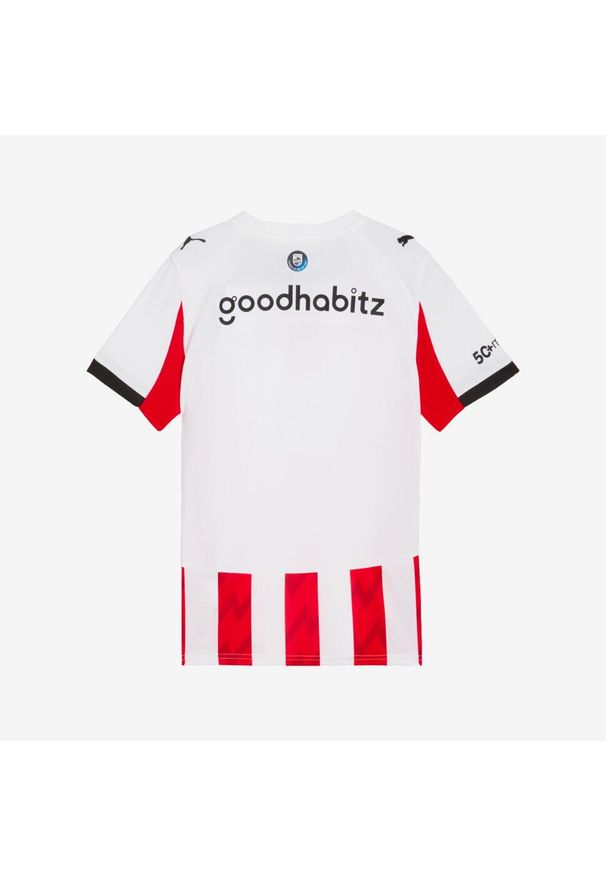 Koszulka piłkarska dla dzieci oficjalna Puma PSV Eindhoven 25/26 domowa. Materiał: materiał. Sport: piłka nożna