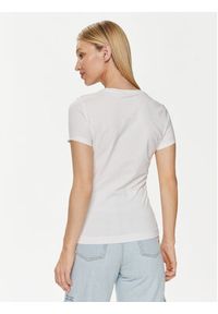 Guess T-Shirt W4GI30 J1314 Biały Slim Fit. Kolor: biały. Materiał: bawełna #3