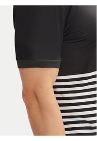 BOSS Polo Paddy Striped C1 50539506 Czarny Regular Fit. Typ kołnierza: polo. Kolor: czarny. Materiał: syntetyk #5