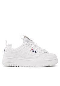 Fila Sneakersy Fx Disruptor Wmn 1011386.1FG Biały. Kolor: biały. Materiał: skóra #1