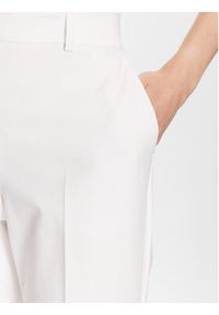Selected Femme Spodnie materiałowe 16088026 Biały Straight Fit. Kolor: biały. Materiał: materiał #3