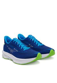 Mizuno Buty do biegania Wave Skyrise 6 J1GC2509 Niebieski. Kolor: niebieski. Materiał: materiał. Model: Mizuno Wave #5