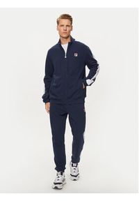 Fila Bluza FAM0617 Granatowy Regular Fit. Kolor: niebieski. Materiał: bawełna #3