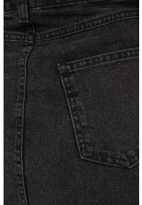 Answear Lab spódnica jeansowa kolor czarny midi prosta. Okazja: na co dzień. Kolor: czarny. Materiał: jeans. Styl: wakacyjny #3