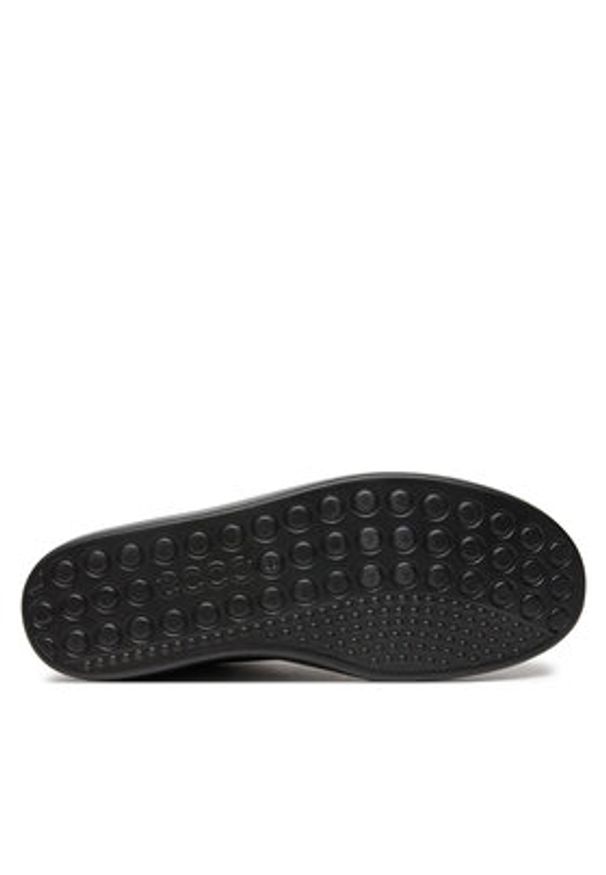 ecco - ECCO Sneakersy 21861311001 Czarny. Kolor: czarny. Materiał: skóra