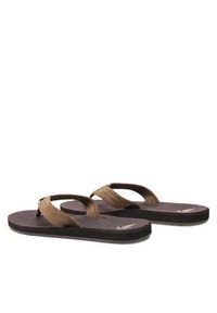 Quiksilver Japonki AQYL101323 Khaki. Kolor: brązowy. Materiał: zamsz, skóra #4
