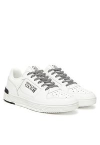 Versace Jeans Couture Sneakersy 78YA3SJ5 Biały. Kolor: biały. Materiał: skóra #4