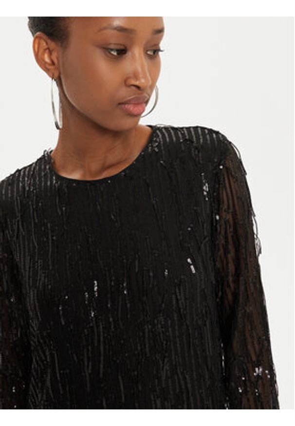 only - ONLY Sukienka koktajlowa Anika 15336062 Czarny Regular Fit. Kolor: czarny. Materiał: syntetyk. Styl: wizytowy