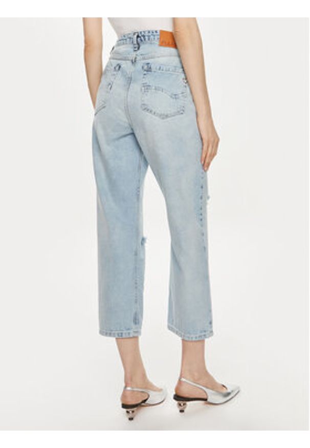 Please Jeansy P70UCJGW7U Niebieski Straight Fit. Kolor: niebieski