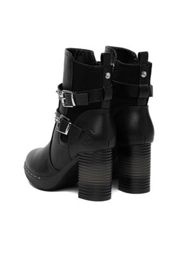 Beverly Hills Polo Club Botki EO-WS6632-01 Czarny. Kolor: czarny. Materiał: skóra