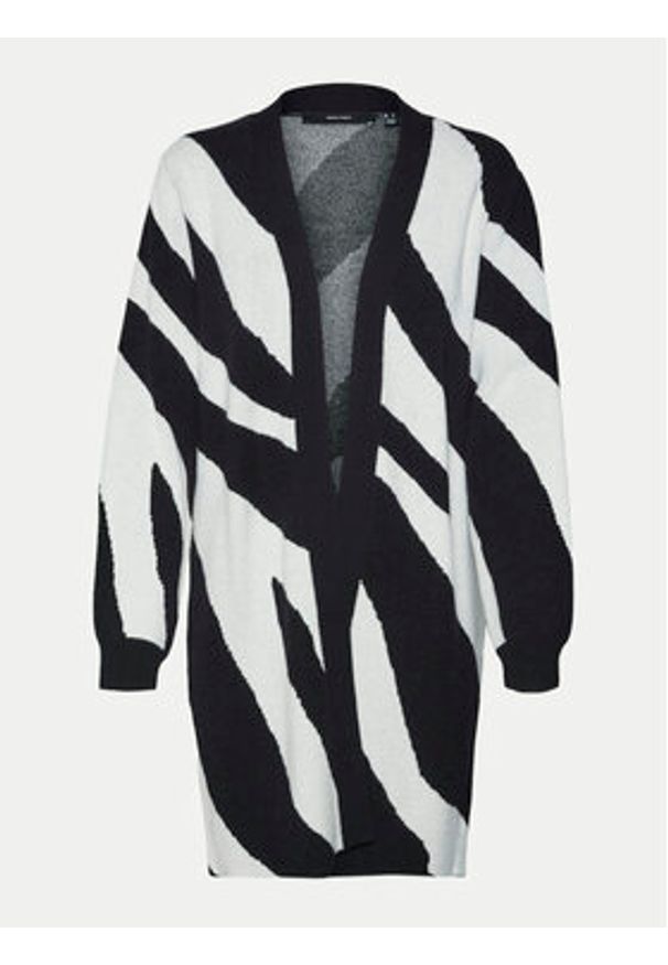Vero Moda Kardigan Nancy 10310777 Czarny Loose Fit. Kolor: czarny. Materiał: syntetyk