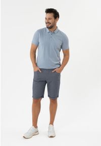Volcano - Krótkie spodenki męskie P-YOKO. Okazja: na co dzień. Materiał: tkanina, elastan, denim, len, materiał, bawełna. Długość: krótkie. Sezon: lato. Styl: casual, klasyczny, sportowy #1