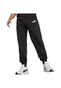 Spodnie sportowe męskie Puma Ess 2 Col Logo Pants. Kolor: czarny. Materiał: dresówka. Styl: sportowy #1