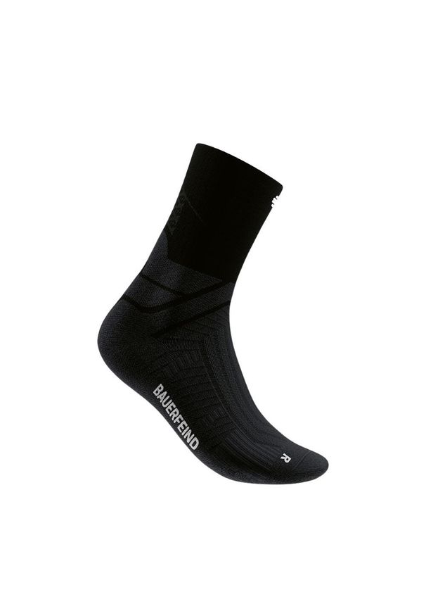 BAUERFEIND - Średnio wysokie skarpety Bauerfeind Sports Run Performance. Kolor: czarny