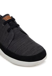 Clarks Sneakersy Easeway Lace 26181368 Czarny. Kolor: czarny. Materiał: materiał #6