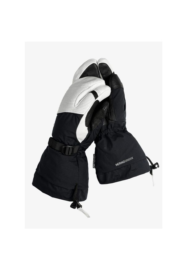 ORTOVOX - Rękawice narciarskie Ortovox Freeride 3 Finger Glove Pro. Kolor: czarny. Sezon: zima. Sport: narciarstwo