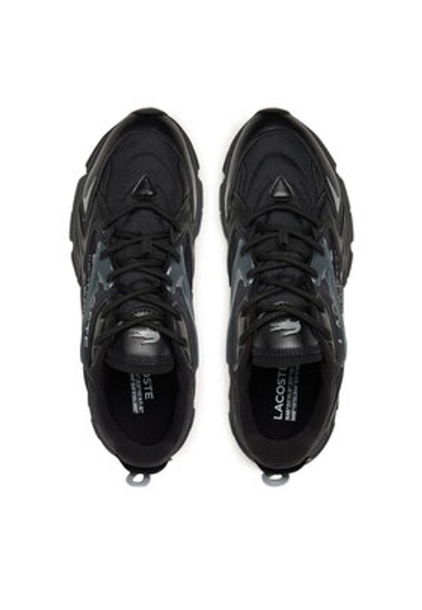 Lacoste Sneakersy L003 Neo Tech 7-50SMA0202 Czarny. Kolor: czarny. Materiał: materiał