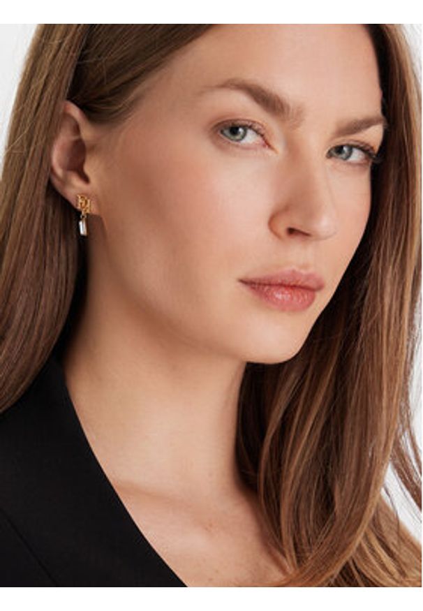 Elisabetta Franchi Kolczyki OR-14M-56E2-V140 Złoty. Materiał: metalowe. Kolor: złoty