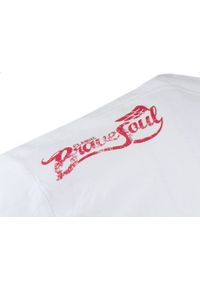 Bawełniany T-Shirt, Męski - Brave Soul - Retro Auta - Biały. Okazja: na co dzień. Kolor: biały. Materiał: bawełna. Wzór: nadruk. Sezon: wiosna, lato. Styl: retro #4