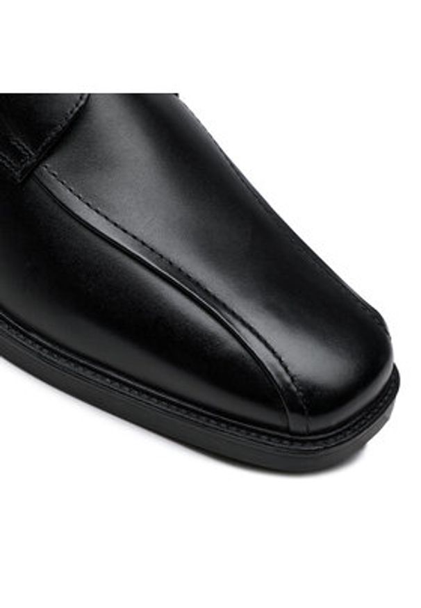Geox Półbuty U Brandolf A U024VA 00043 C9999 Czarny. Kolor: czarny. Materiał: skóra