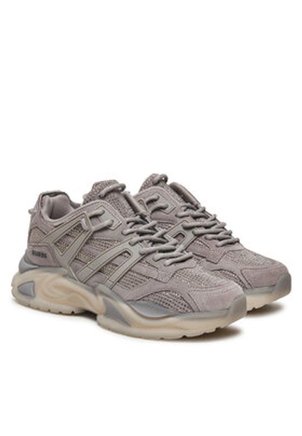 Guess Sneakersy FLPBLL SUE12 Szary. Kolor: szary. Materiał: zamsz, skóra