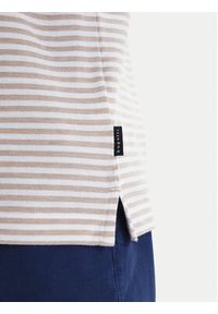 Bugatti Polo 8150-75092C Beżowy Regular Fit. Typ kołnierza: polo. Kolor: beżowy. Materiał: syntetyk #4