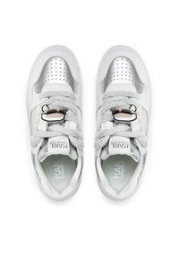 Karl Lagerfeld - KARL LAGERFELD Sneakersy KL63324 Biały. Kolor: biały. Materiał: skóra #6