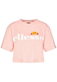 Ellesse T-Shirt Alberta SGS04484 Różowy Cropped Fit. Kolor: różowy. Materiał: bawełna #3