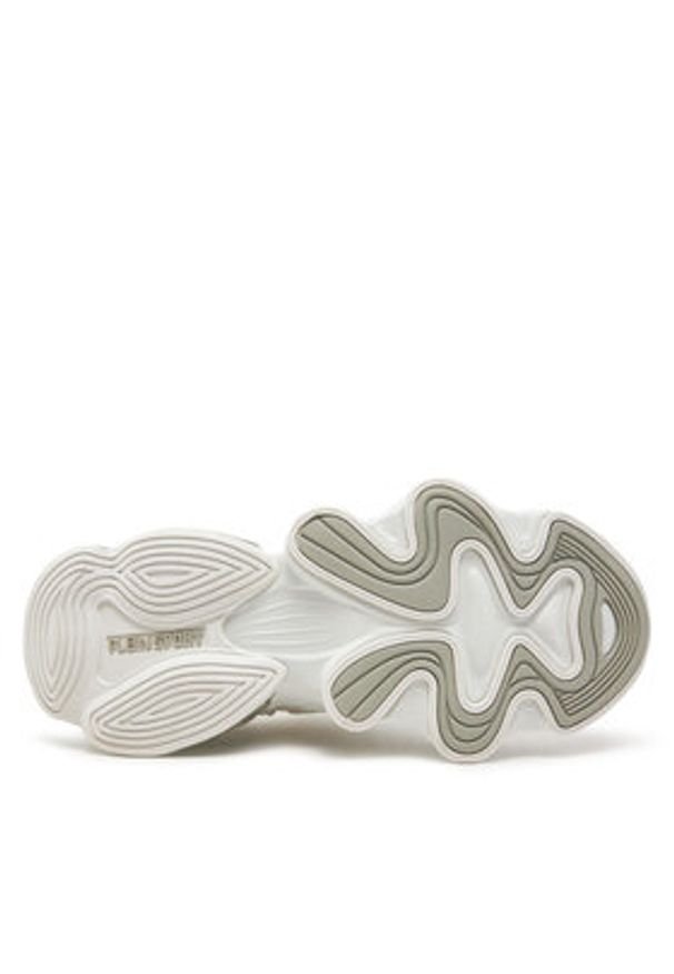 Plein Sport Sneakersy SADS USC0518 STE003N Biały. Kolor: biały. Materiał: materiał