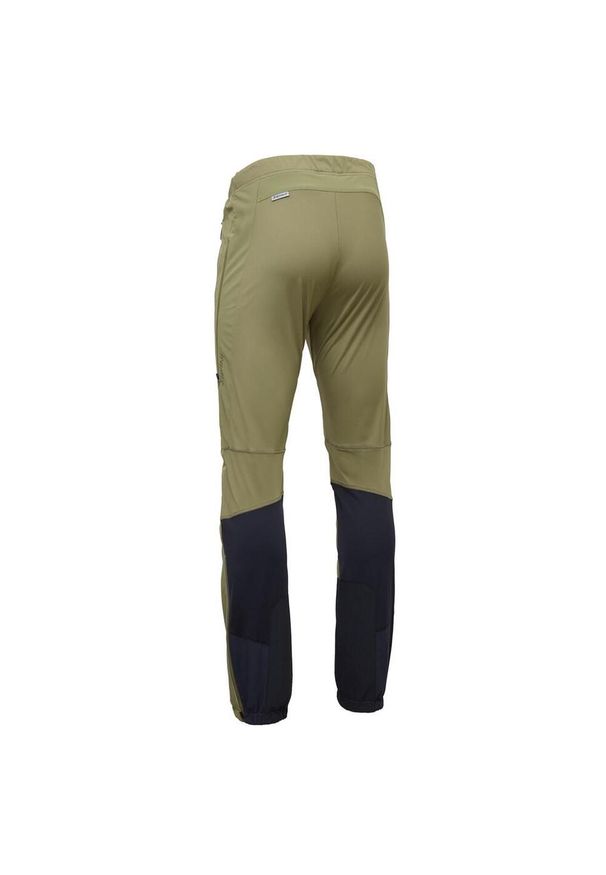 Spodnie skiturowe męskie Silvini Soracte MP1144. Kolor: czarny, wielokolorowy, zielony. Sezon: zima. Sport: narciarstwo