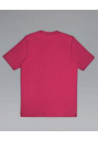 DSQUARED2 KIDS - Różowy t-shirt z białym logo Icon 4-16 lat. Kolor: różowy, wielokolorowy, fioletowy. Materiał: bawełna. Wzór: nadruk. Sezon: lato. Styl: klasyczny #2