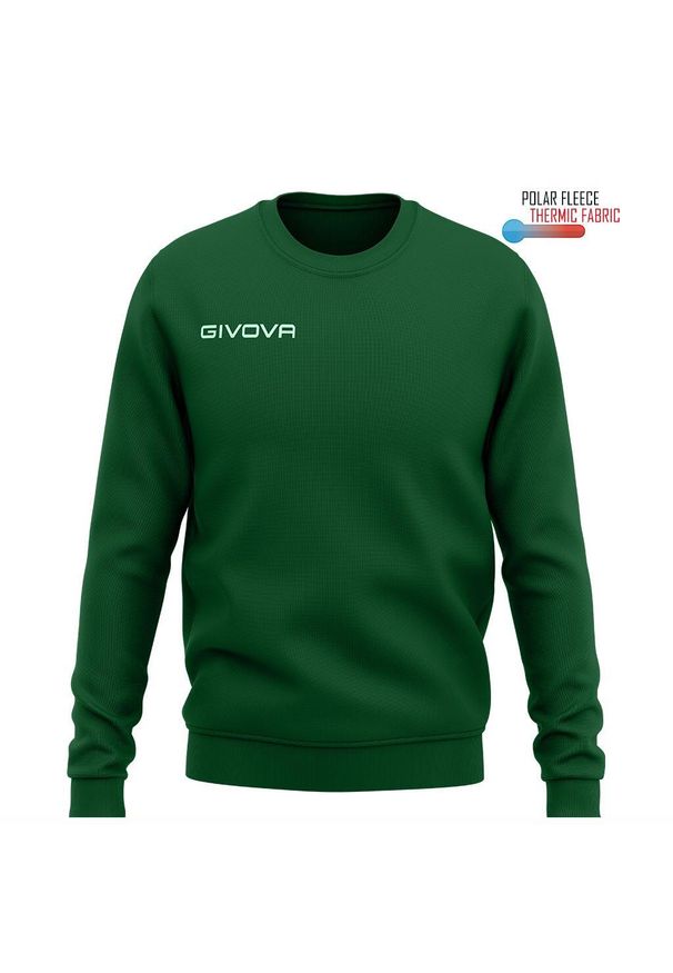 Bluza piłkarska dla dorosłych Givova Maglia One zielona. Kolor: zielony. Sport: piłka nożna