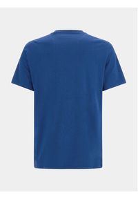 Guess T-Shirt Logo F3GI10 J1314 Niebieski Slim Fit. Kolor: niebieski. Materiał: bawełna #3