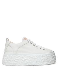 AGL Sneakersy Magma D776001PGKA076A634 Biały. Kolor: biały. Materiał: skóra #1