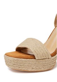 DeeZee Espadryle KL-F20074-36 Beżowy. Kolor: beżowy. Materiał: materiał #3