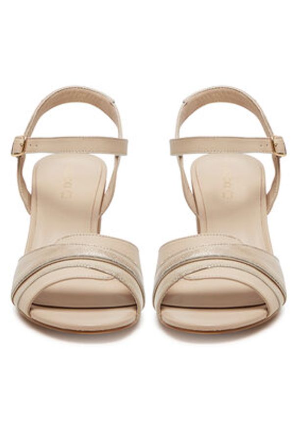 Lasocki Sandały WYL3858-1Z Beżowy. Kolor: beżowy. Materiał: skóra