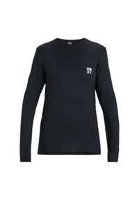 Roxy - Długi rękaw Rash Vest dla Kobiety HAPPY WAVES Czarny. Kolor: szary. Materiał: elastan, poliester, materiał. Długość: długie