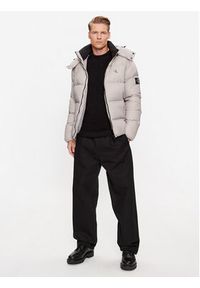 Calvin Klein Jeans Spodnie materiałowe J30J324038 Czarny Regular Fit. Kolor: czarny. Materiał: bawełna #5